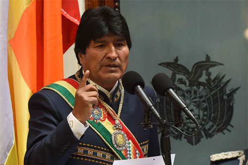 Evo Morales El nuevo bloqueo de EEUU a Venezuela es un acto de represalia